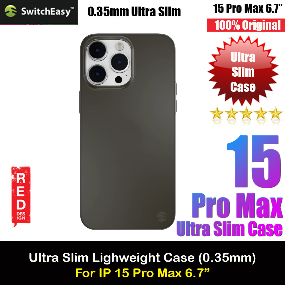 Picture of Switcheasy 0.35mm Ultra Slim Thin Case for  iPhone 15 Pro Max 6.7 (Black) Apple iPhone 15 Pro Max 6.7- Apple iPhone 15 Pro Max 6.7 Cases, Apple iPhone 15 Pro Max 6.7 Covers, iPad Cases and a wide selection of Apple iPhone 15 Pro Max 6.7 Accessories in Malaysia, Sabah, Sarawak and Singapore 
