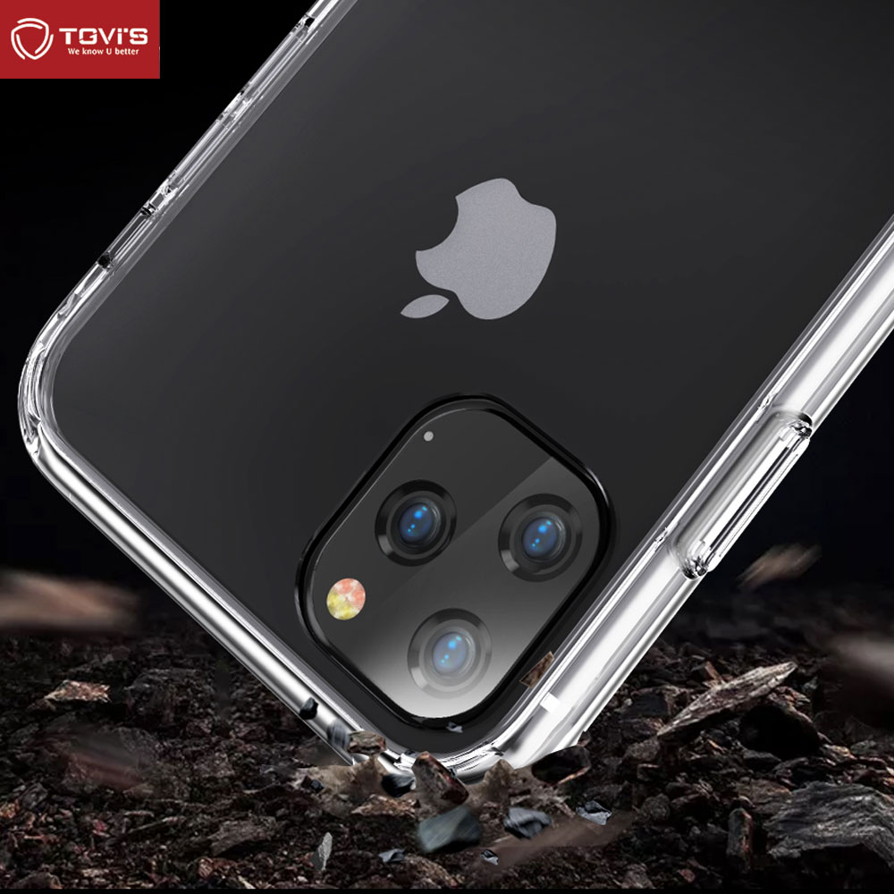 Picture of Apple iPhone 11 Pro 5.8 Case | Tgvis Clear Series Drop Protection Case for Apple iPhone 11 Pro 5.8 (Clear)