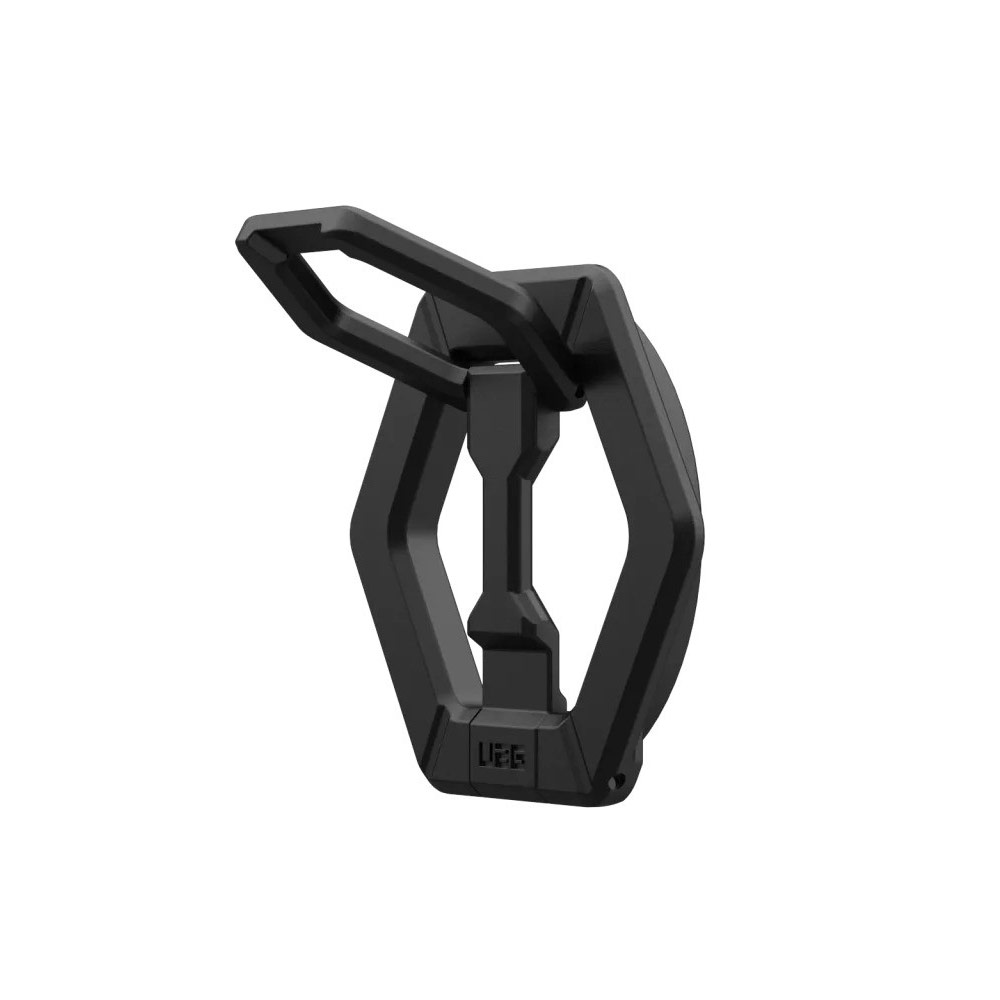 Picture of UAG Magnetic Ring Stand Holder Phone Grip and Kickstand Stand Compatible with Magsafe (Black Black)