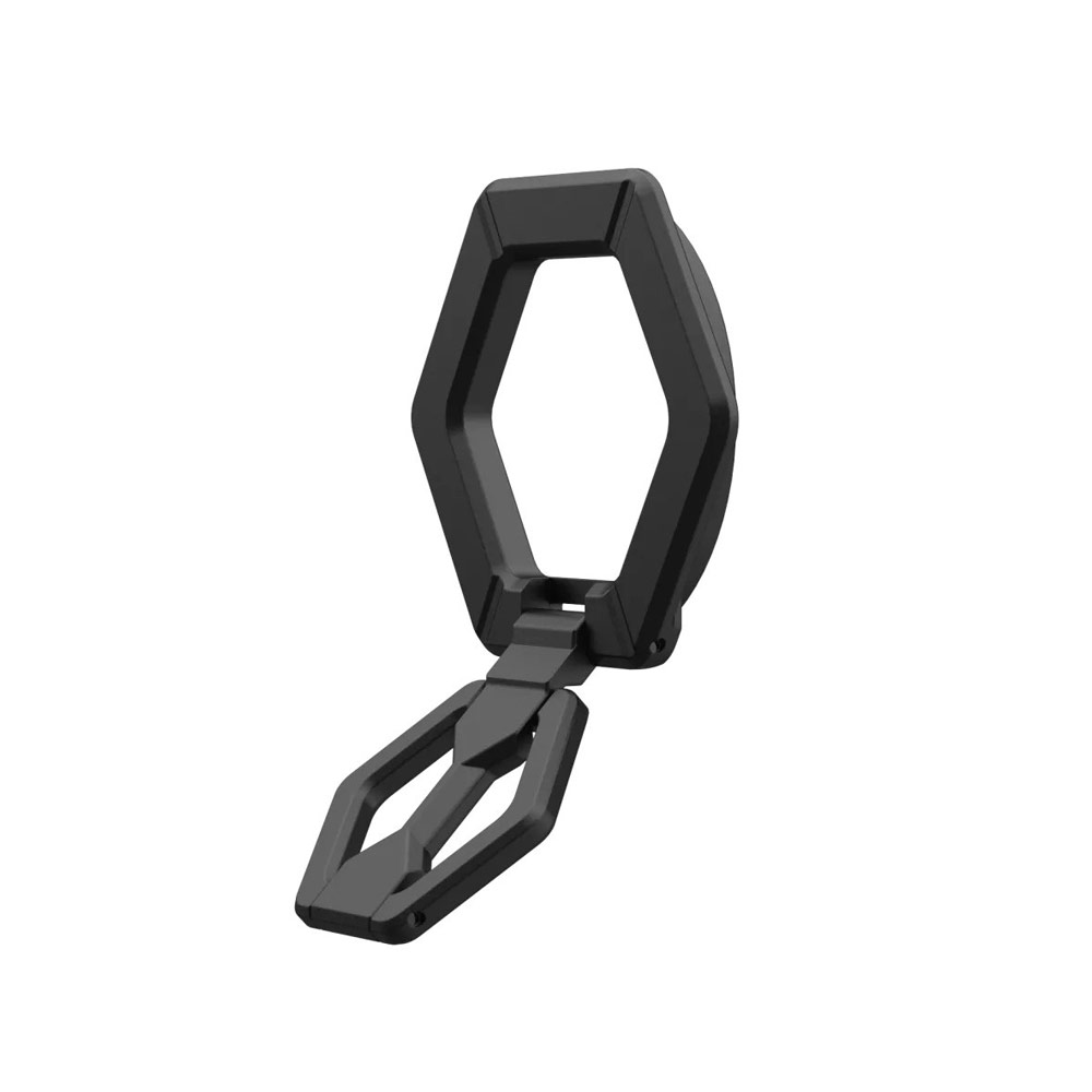 Picture of UAG Magnetic Ring Stand Holder Phone Grip and Kickstand Stand Compatible with Magsafe (Black Black)