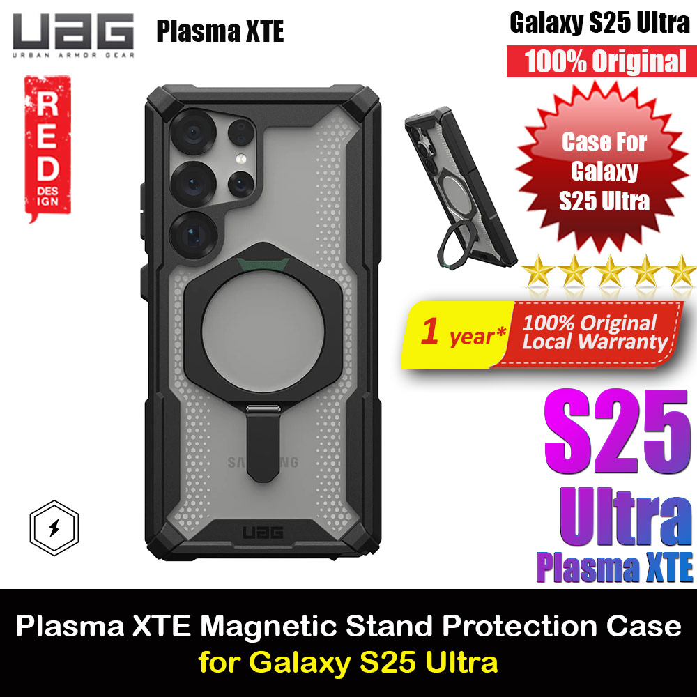 Picture of UAG Plasma XTE Galaxy S25 Ultra Kickstand Drop Protection Case Case with Magnetic Charging Compatible (Black Clear) Samsung Galaxy S25 Ultra- Samsung Galaxy S25 Ultra Cases, Samsung Galaxy S25 Ultra Covers, iPad Cases and a wide selection of Samsung Galaxy S25 Ultra Accessories in Malaysia, Sabah, Sarawak and Singapore 