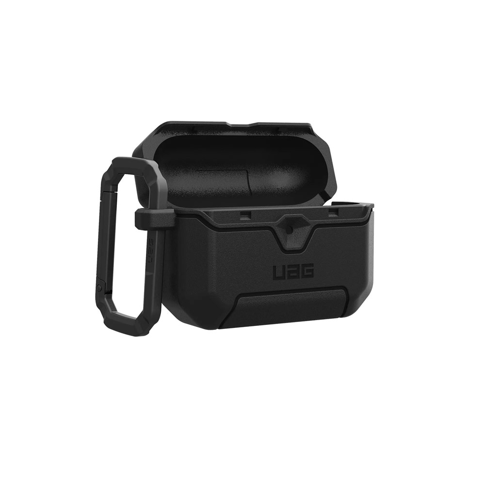 Picture of Apple Airpods Pro 3 Case | UAG Scout Rugged Case with Carabiner for Apple Airpods Pro 3 (Black)