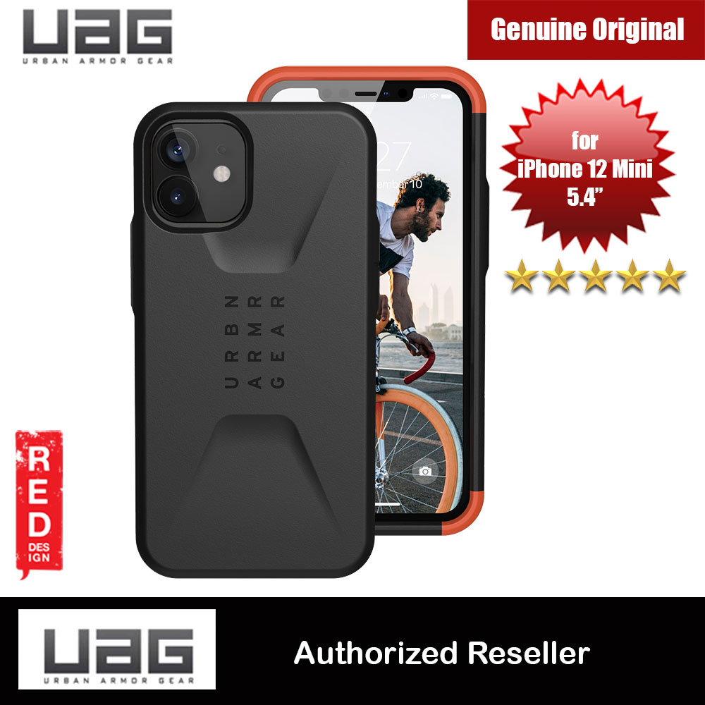 Picture of UAG Urban Armor Gear Protection Case Civilian Series for iPhone 12 Mini 5.4 (Black) Apple iPhone 12 mini 5.4- Apple iPhone 12 mini 5.4 Cases, Apple iPhone 12 mini 5.4 Covers, iPad Cases and a wide selection of Apple iPhone 12 mini 5.4 Accessories in Malaysia, Sabah, Sarawak and Singapore 