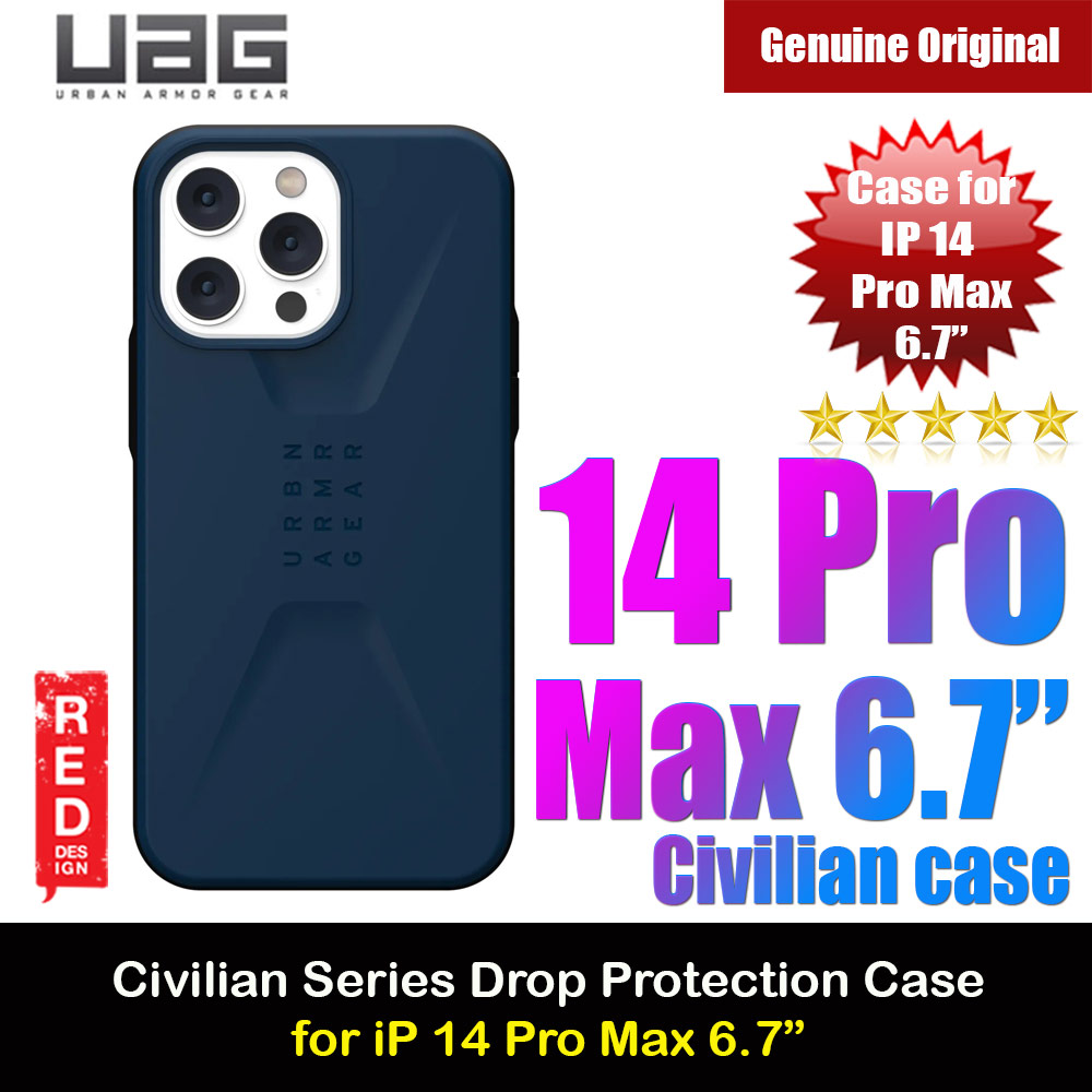 Picture of UAG Civilian Drop Proof Protection Case for iPhone 14 Pro Max 6.7 (Mallard) Apple iPhone 14 Pro Max 6.7- Apple iPhone 14 Pro Max 6.7 Cases, Apple iPhone 14 Pro Max 6.7 Covers, iPad Cases and a wide selection of Apple iPhone 14 Pro Max 6.7 Accessories in Malaysia, Sabah, Sarawak and Singapore 