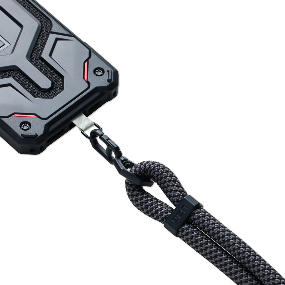 Picture of UAG Civilian Crossbody Lanyard Shoulder Holder Link Strap 10mm Thick for Phone case (Graphite Black)