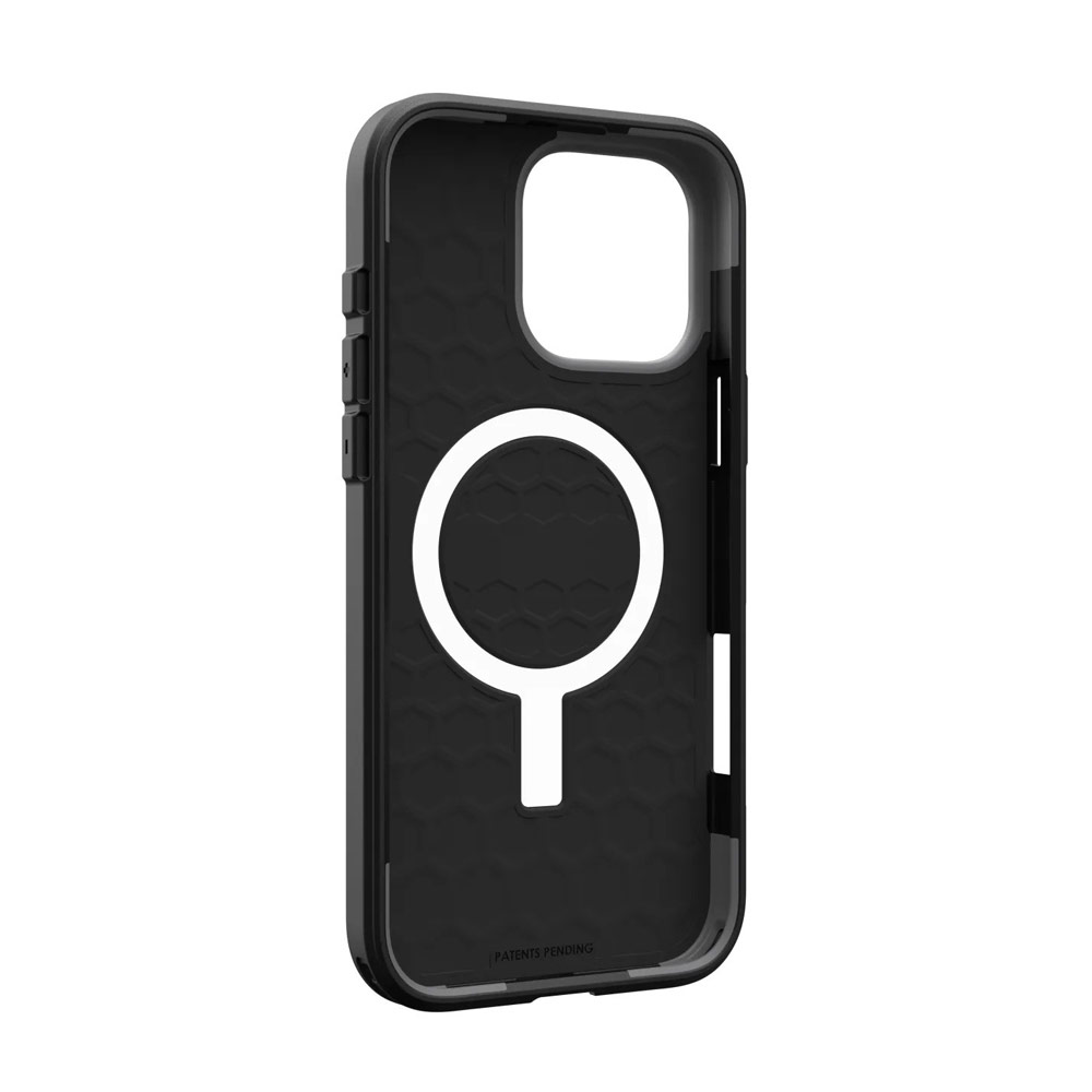 Picture of Apple iPhone 16 Pro Max 6.9 Case | UAG Civilian Magsafe Drop Proof Shock Absorbing Drop Protection Case Case for iPhone 16 Pro Max 6.9 (Black)