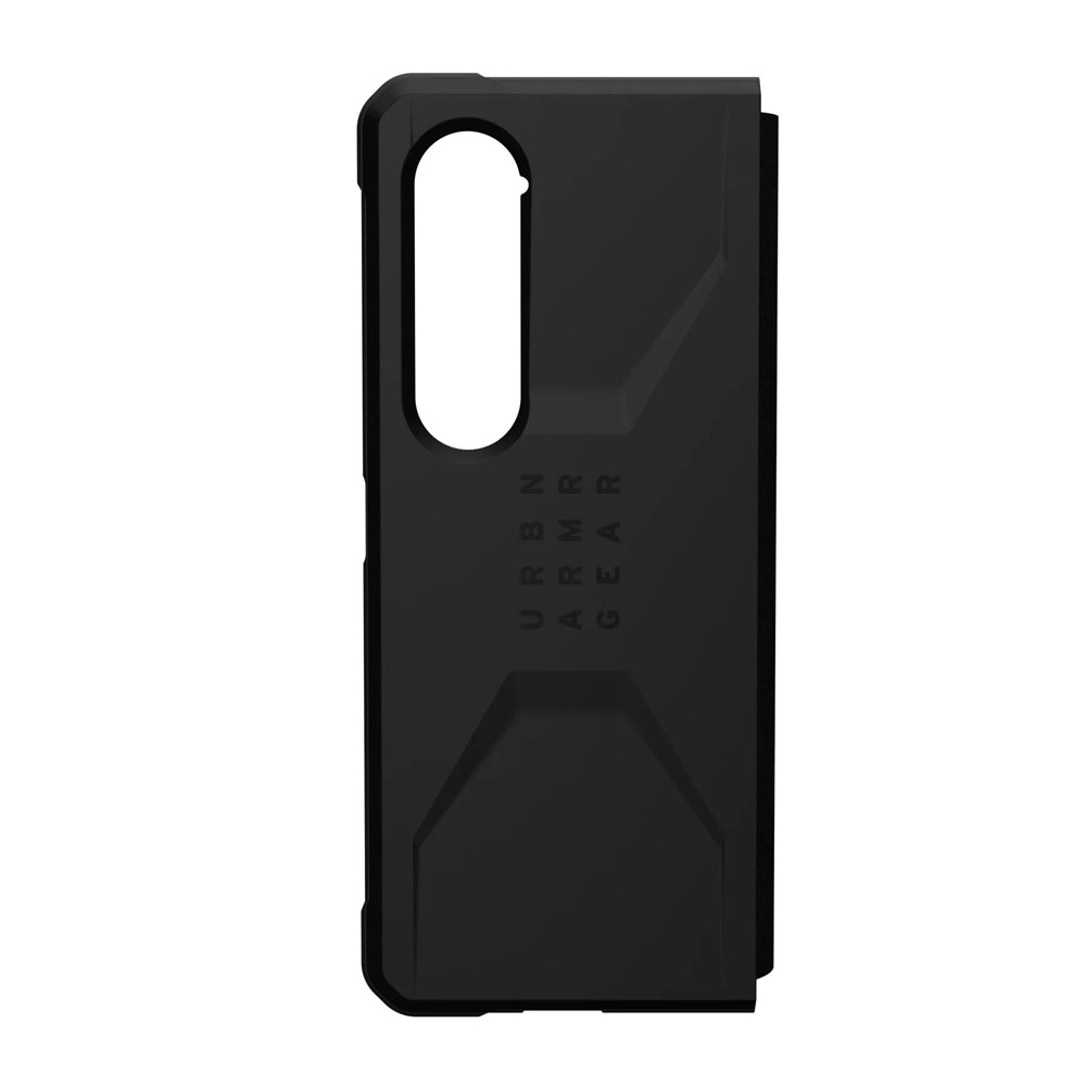 Picture of Samsung Galaxy Z Fold 4 Case | UAG Civilian Series Drop Protection Case with Hinge Protection for Samsung Galaxy Z Fold 4 (Black)