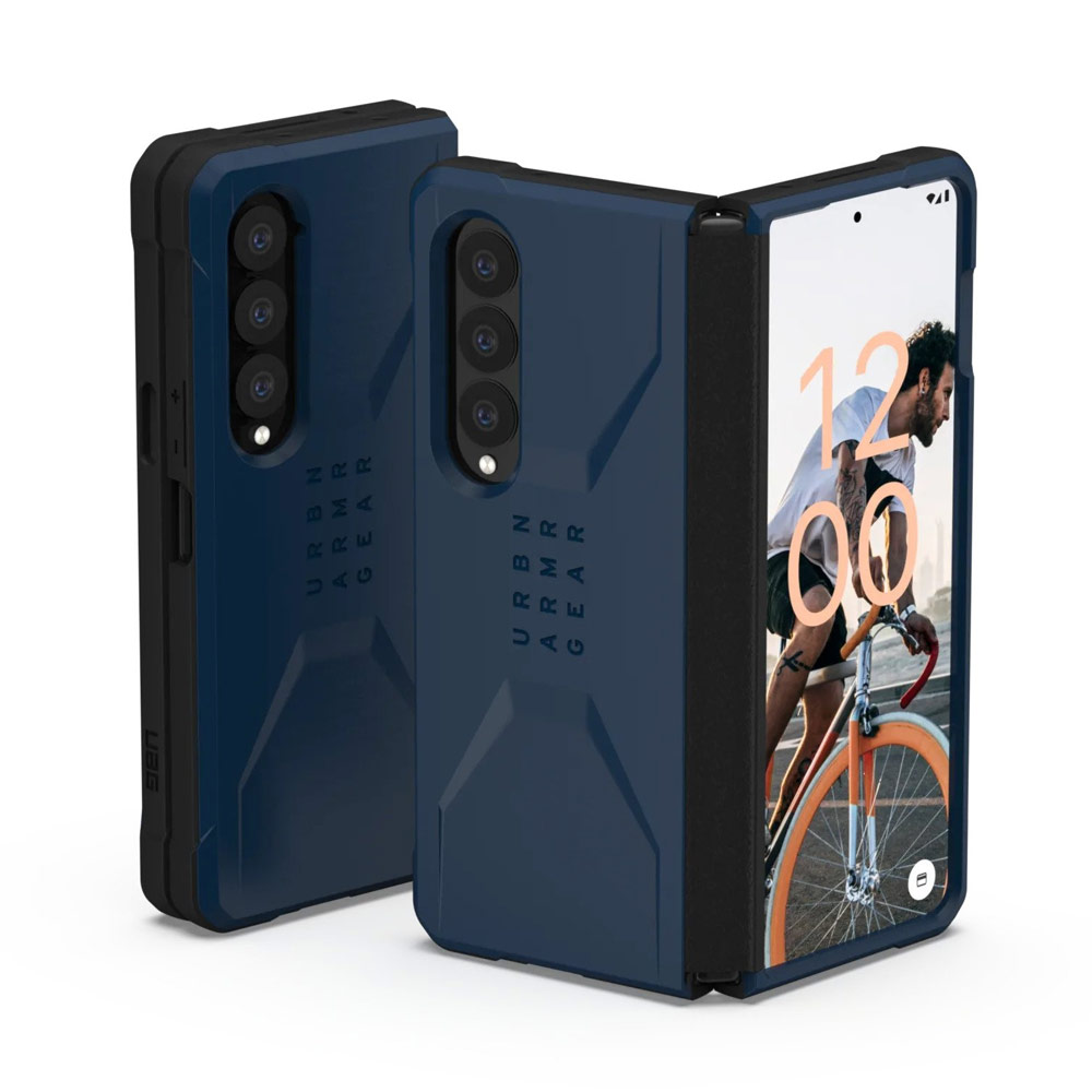 Picture of Samsung Galaxy Z Fold 4 Case | UAG Civilian Series Drop Protection Case with Hinge Protection for Samsung Galaxy Z Fold 4 (Mallard)