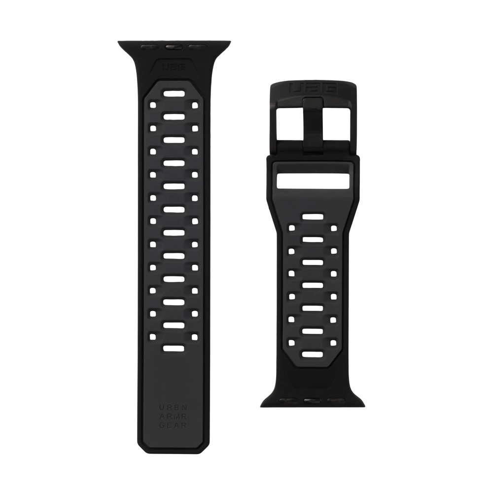 Picture of Apple Watch 49mm	Ultra 2  | UAG Civilian Silicone Strap for Apple Watch 49mm Ultra (Graphite Black)