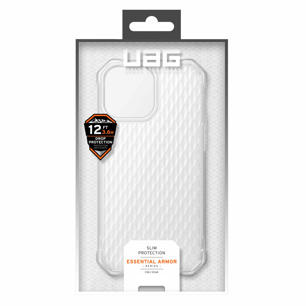Picture of Apple iPhone 13 Pro 6.1 Case | UAG Essential Armor Lightweight Series Protection Case for iPhone 13 Pro 6.1 Case (Frosted Ice)