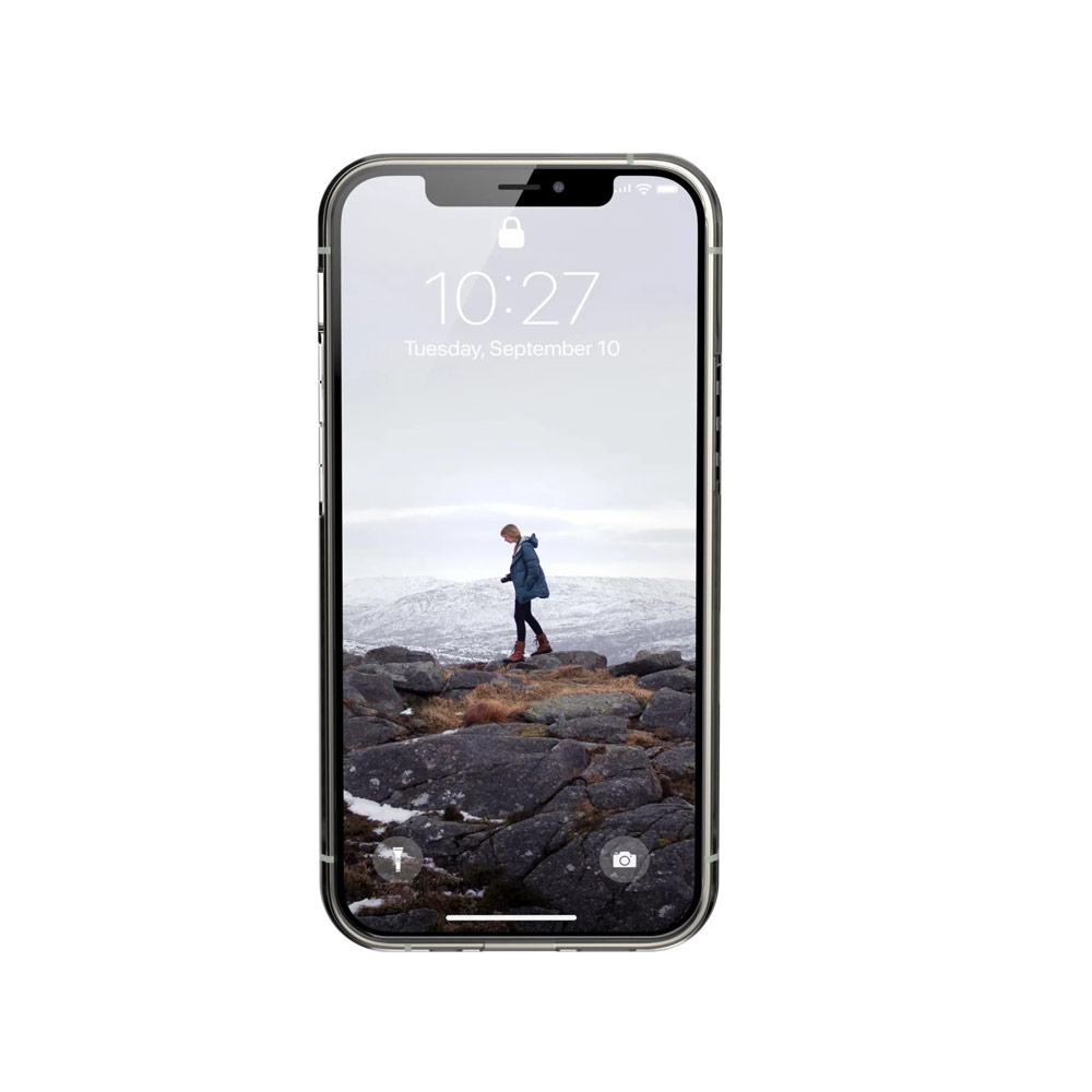 Picture of Apple iPhone 12 mini 5.4 Case | UAG Lucent Series Protection Soft Case for iPhone 12 Mini 5.4 (Ice)