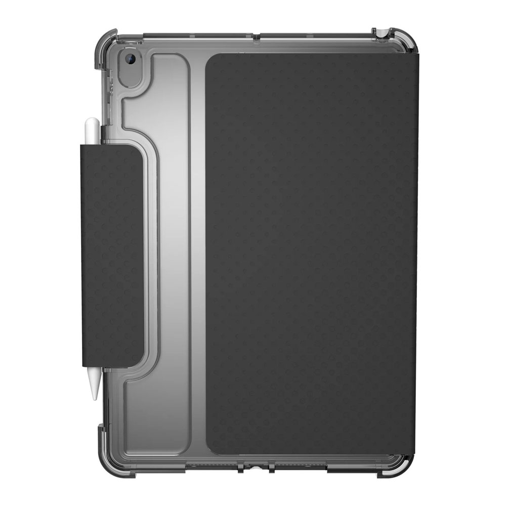 Picture of Apple iPad 10.2 7th gen 2019 Case | UAG [U] Lucent Series Featherlight Ultra Slim Profile Protection Case for Apple iPad 10.2 7th gen 2019 iPad 10.2 8th gen 2020 (Black Ice)