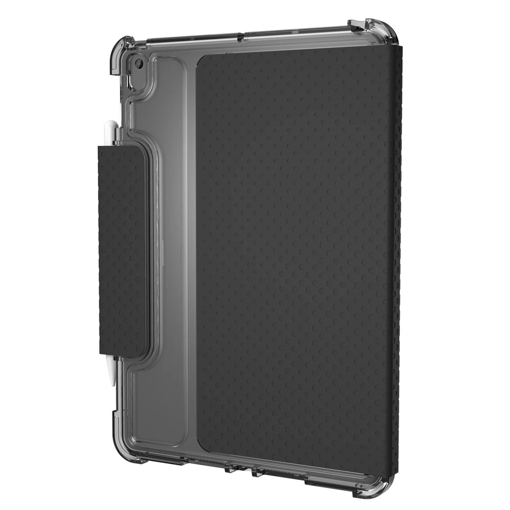 Picture of Apple iPad 10.2 7th gen 2019 Case | UAG [U] Lucent Series Featherlight Ultra Slim Profile Protection Case for Apple iPad 10.2 7th gen 2019 iPad 10.2 8th gen 2020 (Black Ice)