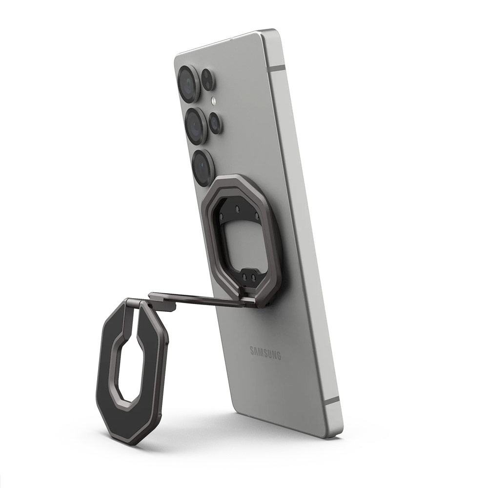 Picture of UAG Monarch Mag2 Dual Magnetic Ring Stand Holder Phone Grip and Kickstand Stand (Gunmetal)