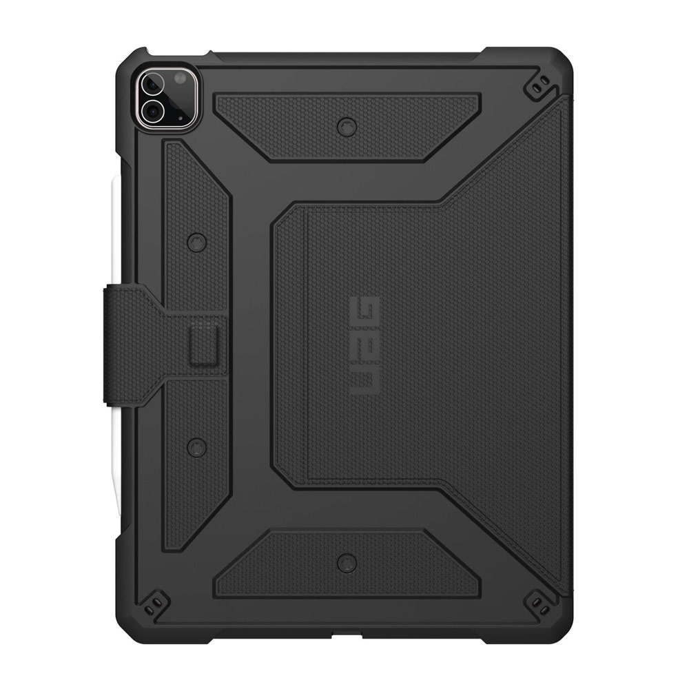 Picture of Apple iPad Pro 12.9 5th Gen 2021 Case | UAG Metropolis Series Drop Protection Standable Case for Apple iPad Pro 12.9" 5th Gen 2021 Case (Black)