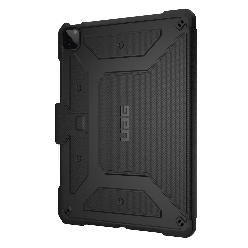 Picture of Apple iPad Pro 12.9 5th Gen 2021 Case | UAG Metropolis Series Drop Protection Standable Case for Apple iPad Pro 12.9" 5th Gen 2021 Case (Black)