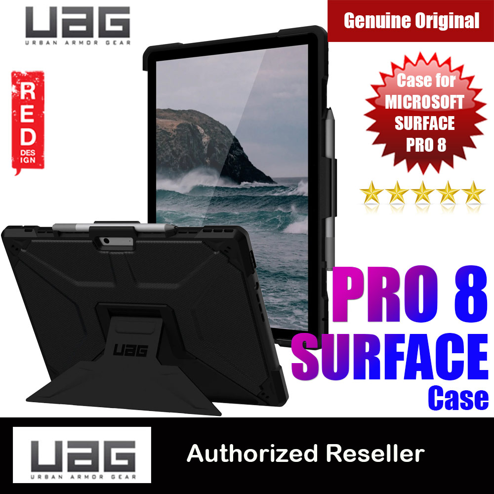 Picture of UAG Metropolis Series Rugged Protection Stand Case for Microsoft Surface Pro 8 (Black) Microsoft Surface Pro 7 Plus- Microsoft Surface Pro 7 Plus Cases, Microsoft Surface Pro 7 Plus Covers, iPad Cases and a wide selection of Microsoft Surface Pro 7 Plus Accessories in Malaysia, Sabah, Sarawak and Singapore 