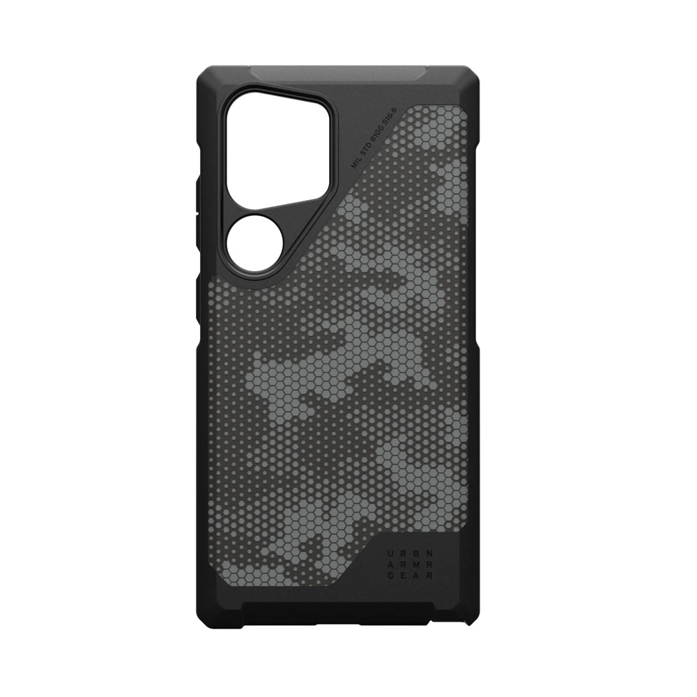 Picture of Samsung Galaxy S24 Ultra Case | UAG Metropolis LT Pro Galaxy S24 Ultra High Quality Drop Protection Case with Magnetic Charging Compatible (Micro Hex Camo Graphite)