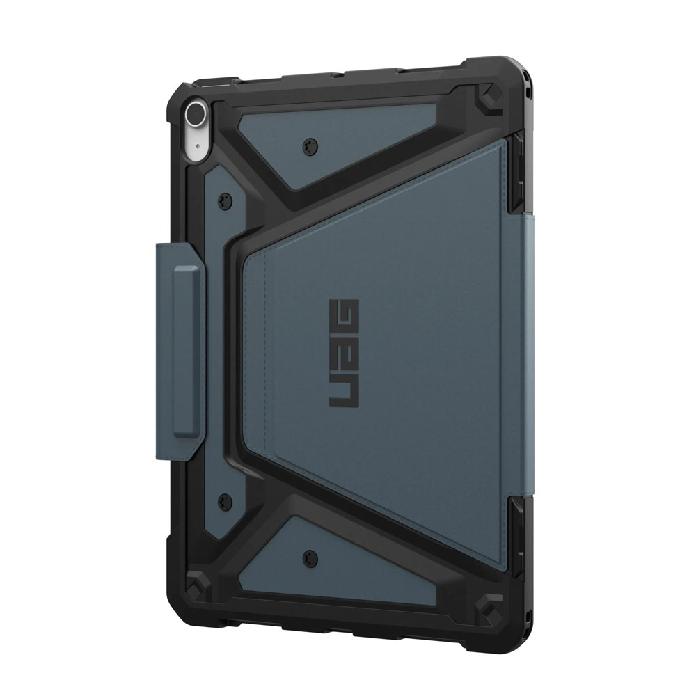 Picture of Apple iPad Air 11 M2 2024 Case | UAG Metropolis SE Drop Protection Flip Stand Premium Case for iPad 11 M42 2024 6th Gen (Cloud Blue)