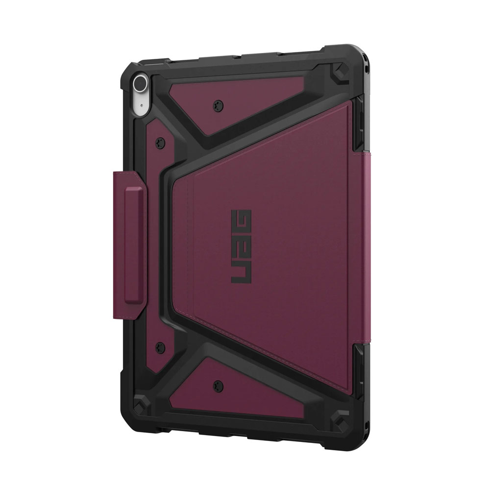 Picture of Apple iPad Air 11 M2 2024 Case | UAG Metropolis SE Drop Protection Flip Stand Premium Case for iPad 11 M42 2024 6th Gen (Bordeaux)