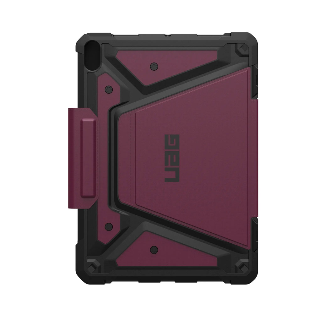 Picture of Apple iPad Air 11 M2 2024 Case | UAG Metropolis SE Drop Protection Flip Stand Premium Case for iPad 11 M42 2024 6th Gen (Bordeaux)