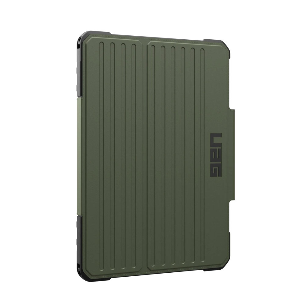 Picture of Apple iPad Air 11 M2 2024 Case | UAG Metropolis SE Drop Protection Flip Stand Premium Case for iPad 11 M42 2024 6th Gen (Olive)