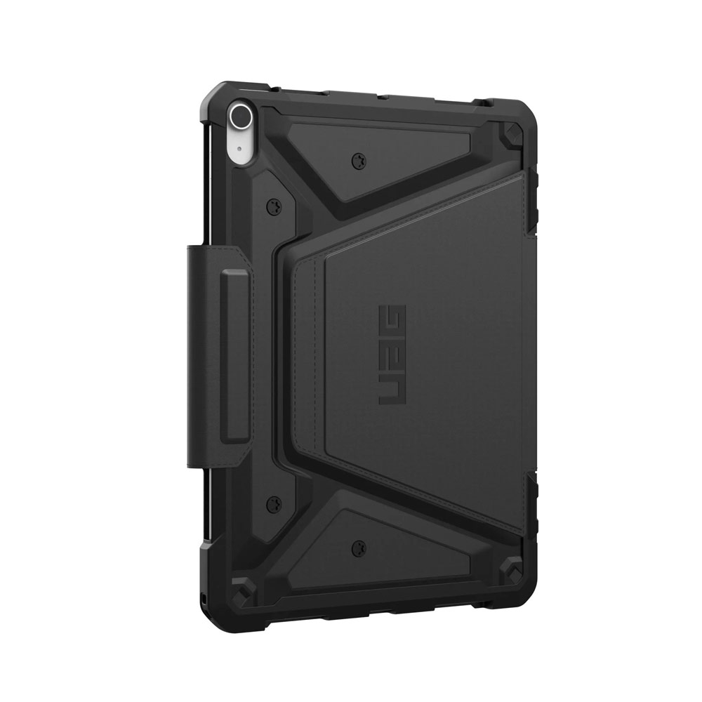 Picture of Apple iPad Air 11 M2 2024 Case | UAG Metropolis SE Drop Protection Flip Stand Premium Case for iPad 11 M42 2024 6th Gen (Black)