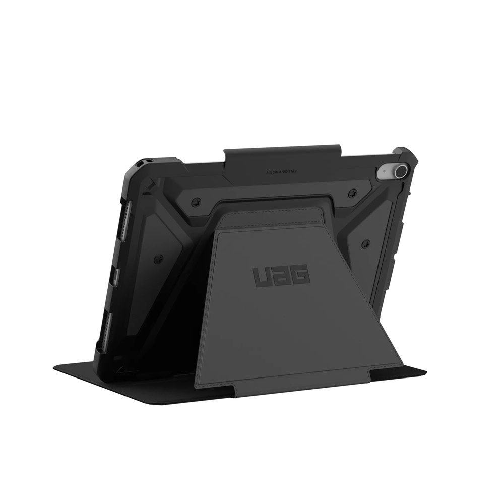 Picture of Apple iPad Air 13  M2 2024 Case | UAG Metropolis SE Drop Protection Flip Stand Premium Case for iPad 13 M42 2024 6th Gen (Black)