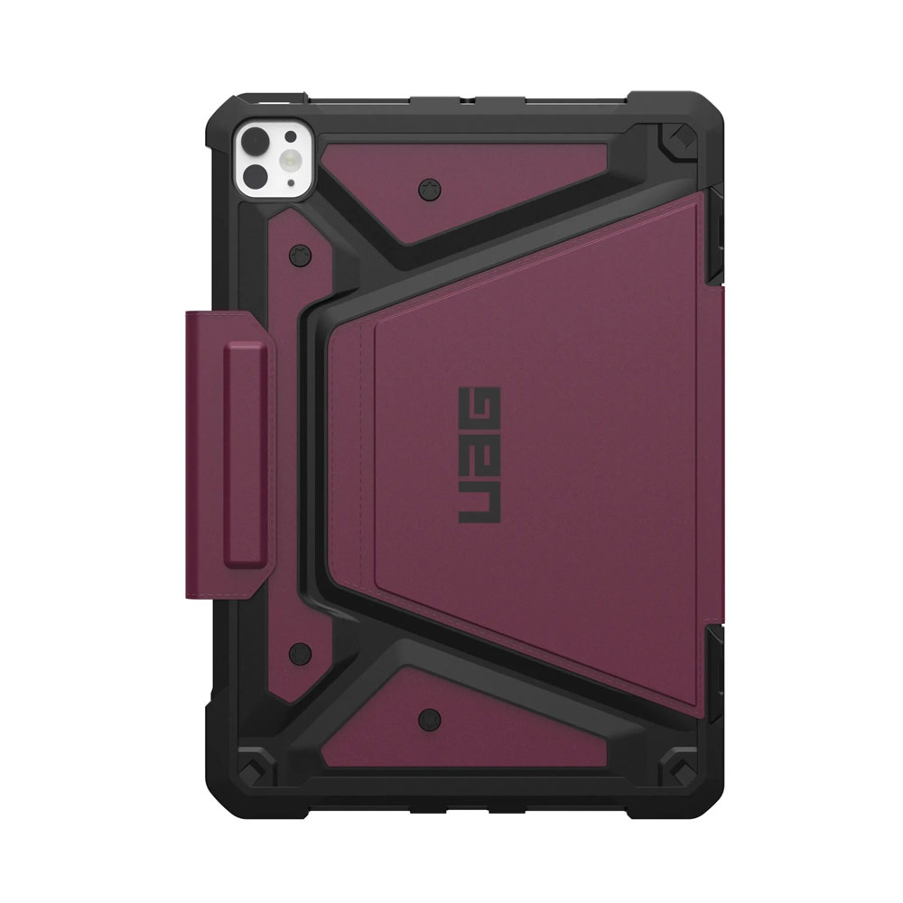 Picture of Apple iPad Pro 11 M4 2024 Case | UAG Metropolis SE Drop Protection Flip Stand Premium Case for iPad Pro 11 M4 2024 (Bordeaux)