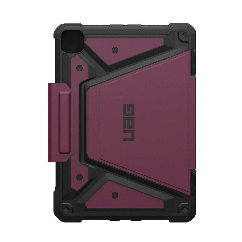 Picture of Apple iPad Pro 11 M4 2024 Case | UAG Metropolis SE Drop Protection Flip Stand Premium Case for iPad Pro 11 M4 2024 (Bordeaux)