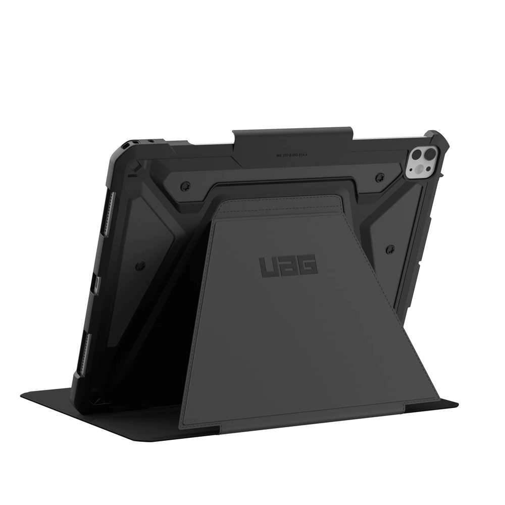 Picture of Apple iPad Pro 11 M4 2024 Case | UAG Metropolis SE Drop Protection Flip Stand Premium Case for iPad Pro 11 M4 2024 (Black)