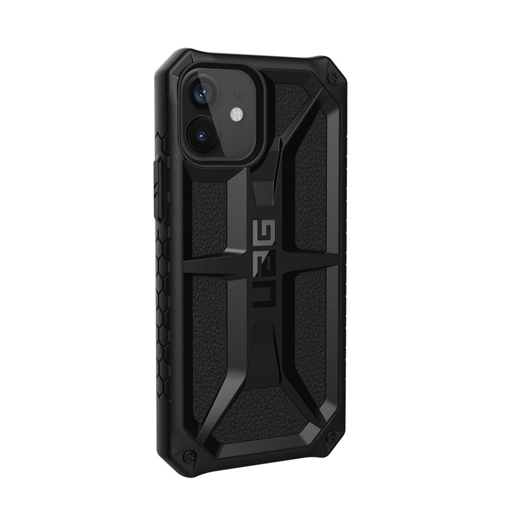 Picture of Apple iPhone 12 6.1 Case | UAG Urban Armor Gear Protection Case Monarch Series for iPhone 12 iPhone 12 Pro 6.1 (Black)