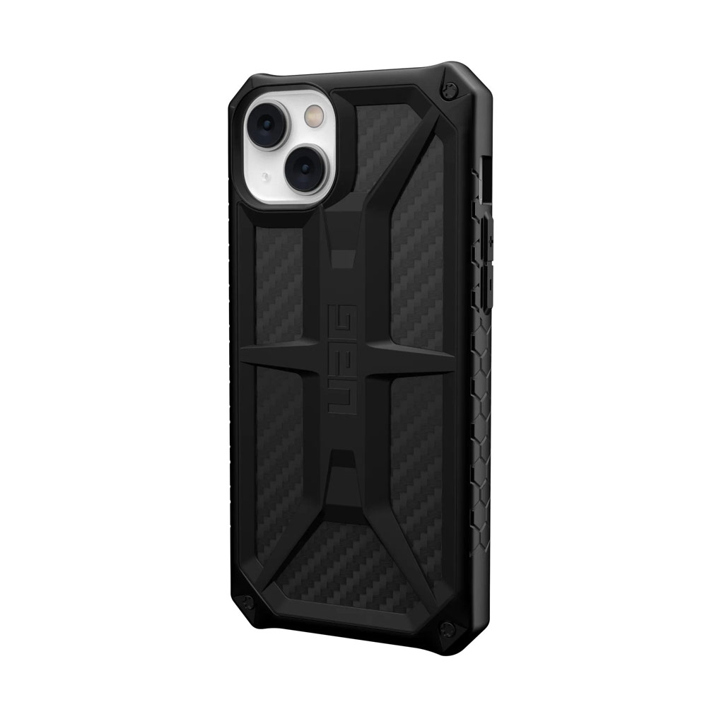 Picture of Apple iPhone 14 Plus 6.7 Case | UAG Monarch Drop Proof Protection Case for iPhone 14 Plus  6.7 (Carbon Fiber)