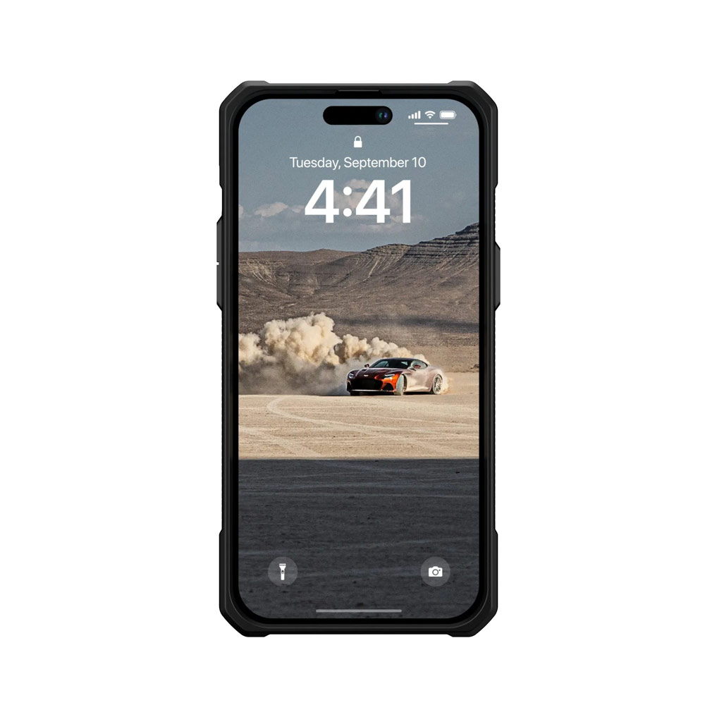 Picture of Apple iPhone 14 Pro Max 6.7 Case | UAG Monarch Drop Proof Protection Case for iPhone 14 Pro Max 6.7 (Black)
