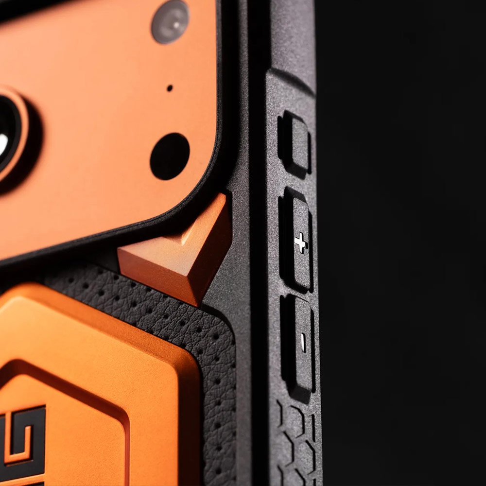 Picture of Apple iPhone 17 Pro 6.3 Case | UAG Monarch Pro Magsafe Compatible Drop Proof Case for iPhone 17 Pro 6.3 (Orange)