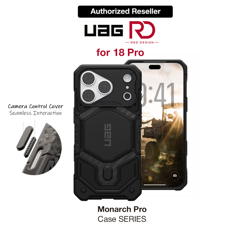 Picture of UAG Monarch Pro CapCtl Magsafe Protection Case for iPhone 18 Pro - Carbon Fiber Apple iPhone 18 Pro- Apple iPhone 18 Pro Cases, Apple iPhone 18 Pro Covers, iPad Cases and a wide selection of Apple iPhone 18 Pro Accessories in Malaysia, Sabah, Sarawak and Singapore 