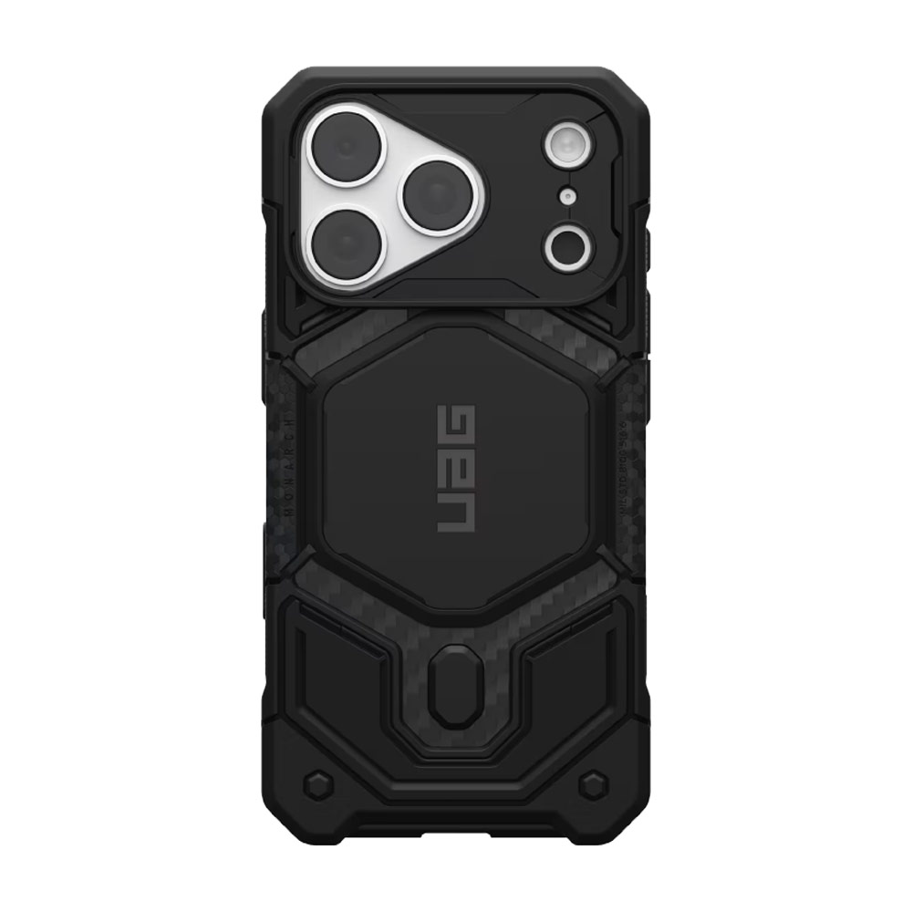 Picture of Apple iPhone 18 Pro Case | UAG Monarch Pro CapCtl Magsafe Protection Case for iPhone 18 Pro - Carbon Fiber