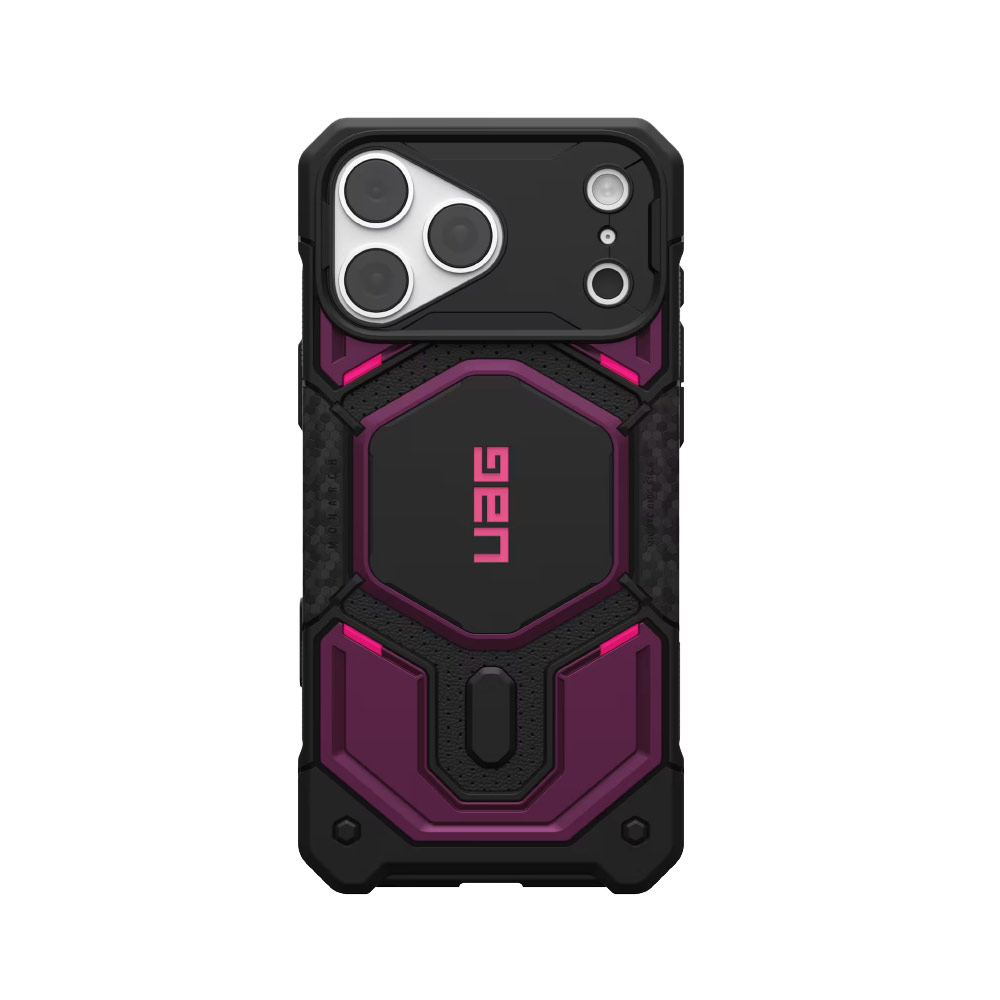 Picture of Apple iPhone 18 Pro Max Case | UAG Monarch Pro CapCtl Magsafe Protection Case for iPhone 18 Pro Max - Deep Purple Synth