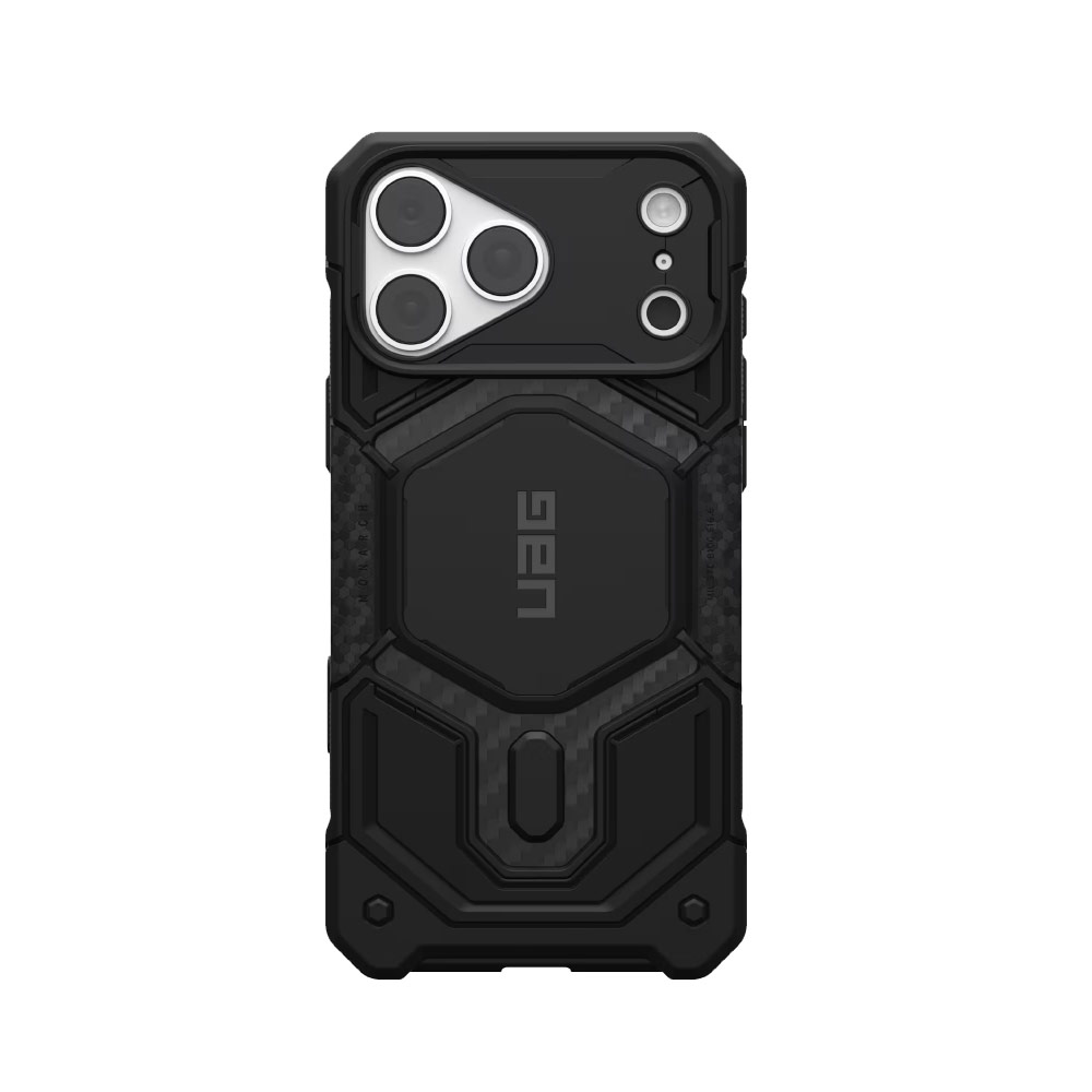 Picture of Apple iPhone 18 Pro Max Case | UAG Monarch Pro CapCtl Magsafe Protection Case for iPhone 18 Pro Max - Carbon Fiber