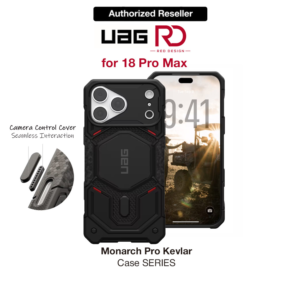 Picture of UAG Monarch Pro CapCtl Magsafe Protection Case for iPhone 18 Pro Max - Kevlar Black Apple iPhone 18 Pro Max- Apple iPhone 18 Pro Max Cases, Apple iPhone 18 Pro Max Covers, iPad Cases and a wide selection of Apple iPhone 18 Pro Max Accessories in Malaysia, Sabah, Sarawak and Singapore