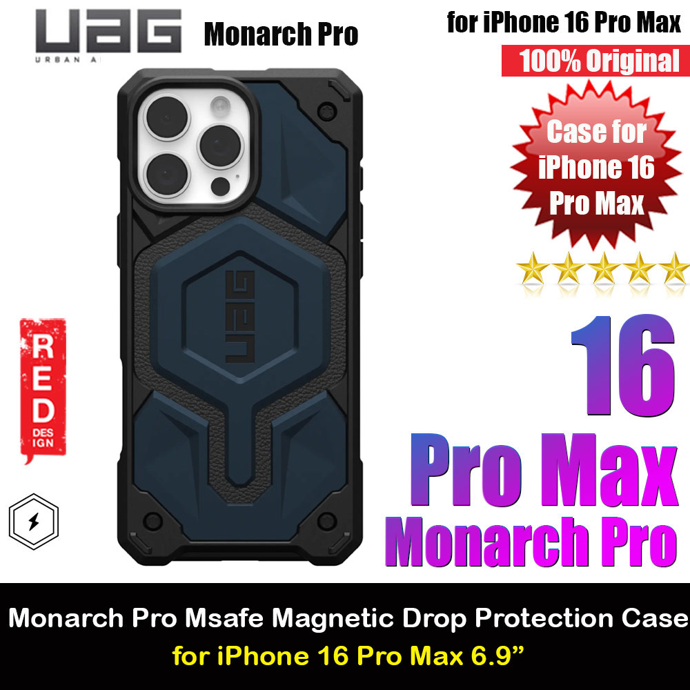 Picture of UAG Monarch Pro Magsafe Compatible Drop Proof Case for iPhone 16 Pro Max 6.9 (Mallard) Apple iPhone 16 Pro Max 6.9- Apple iPhone 16 Pro Max 6.9 Cases, Apple iPhone 16 Pro Max 6.9 Covers, iPad Cases and a wide selection of Apple iPhone 16 Pro Max 6.9 Accessories in Malaysia, Sabah, Sarawak and Singapore 