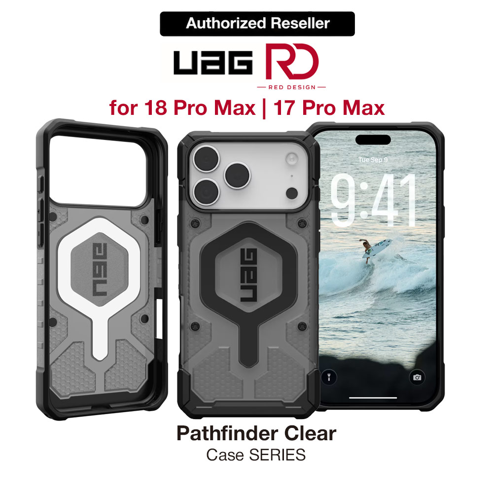 Picture of UAG Pathfinder Magsafe Compatible Drop Proof Clear Case for iPhone 18 Pro Max iPhone 17 Pro Max 6.9 - Ash Black Apple iPhone 17 Pro Max 6.9- Apple iPhone 17 Pro Max 6.9 Cases, Apple iPhone 17 Pro Max 6.9 Covers, iPad Cases and a wide selection of Apple iPhone 17 Pro Max 6.9 Accessories in Malaysia, Sabah, Sarawak and Singapore 