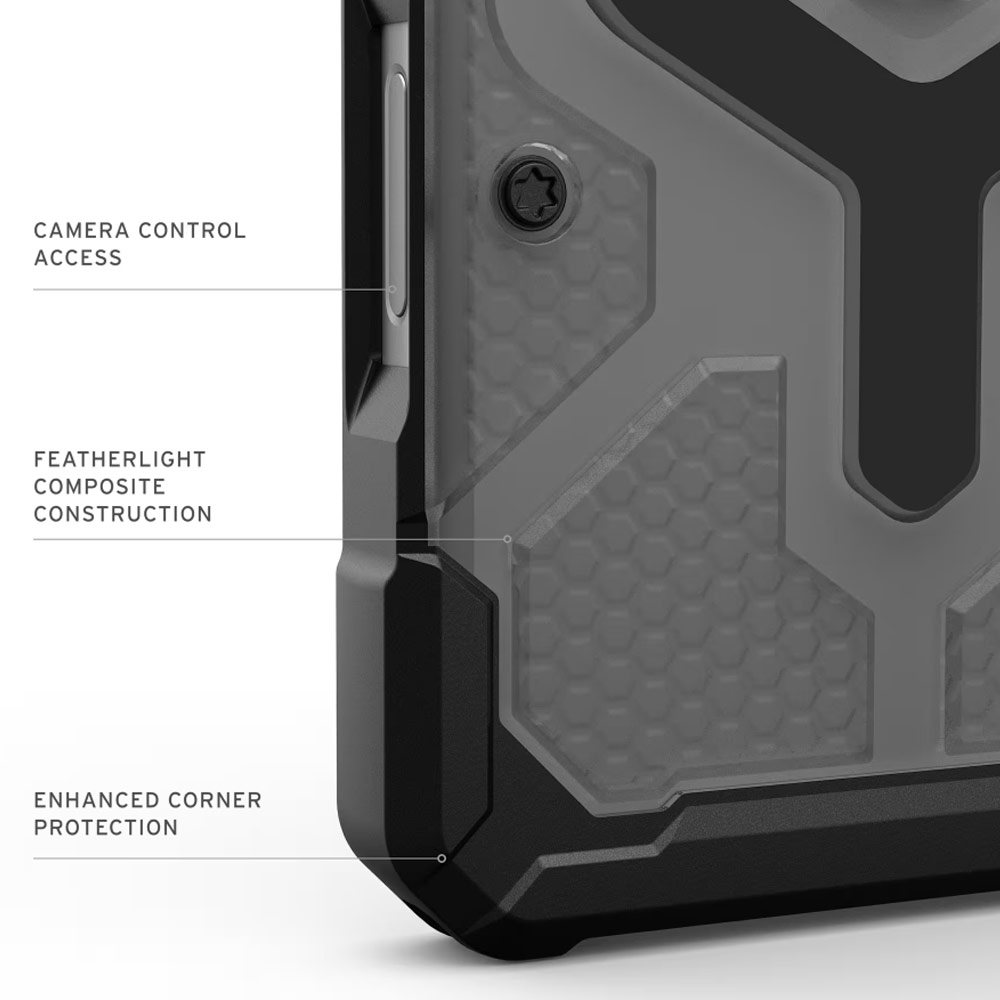 Picture of Apple iPhone 18 Pro Max Case | UAG Pathfinder Magsafe Compatible Drop Proof Clear Case for iPhone 18 Pro Max iPhone 17 Pro Max 6.9 - Ash Black