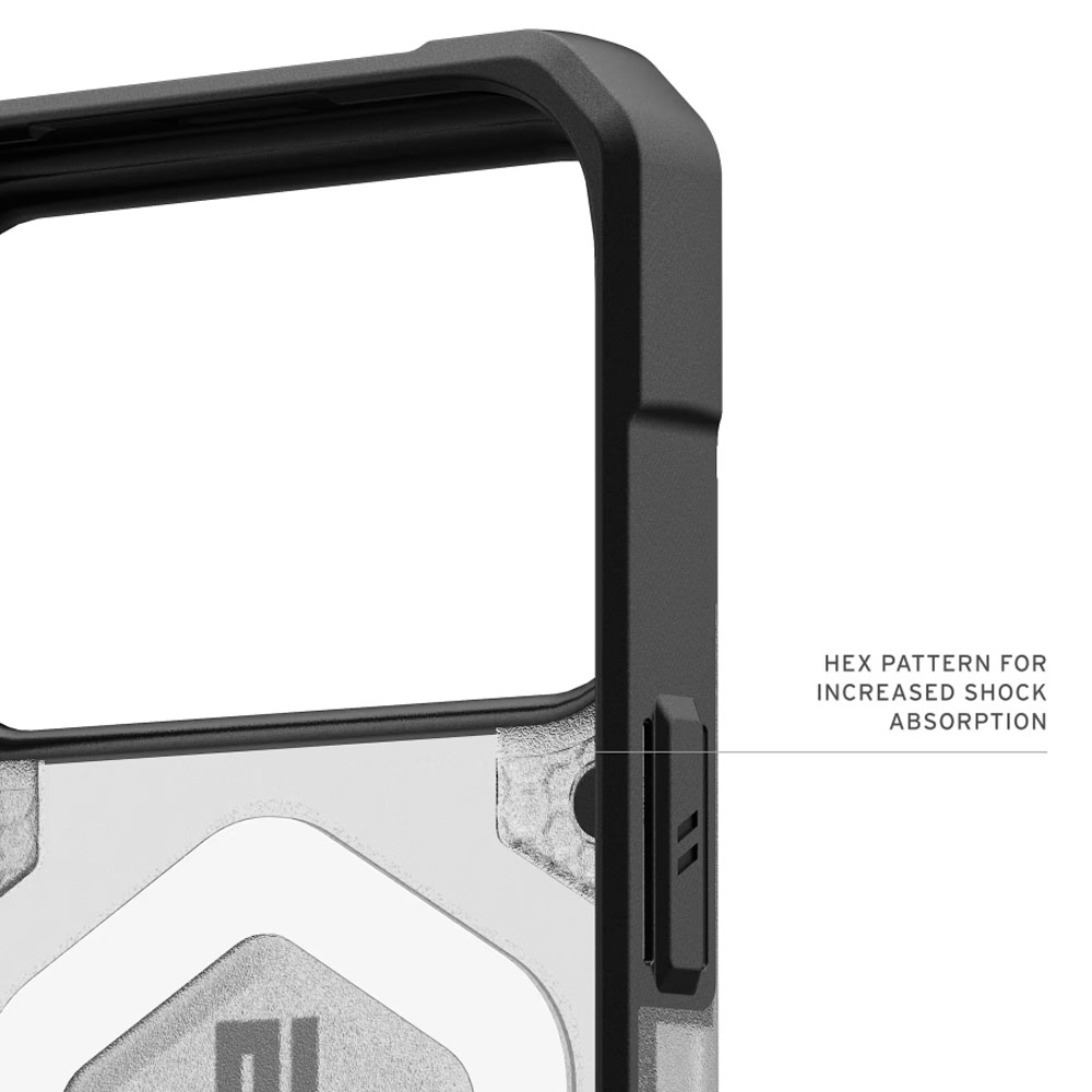 Picture of Apple iPhone 18 Pro Max Case | UAG Pathfinder Magsafe Compatible Drop Proof Clear Case for iPhone 18 Pro Max iPhone 17 Pro Max 6.9 - Ice Silver