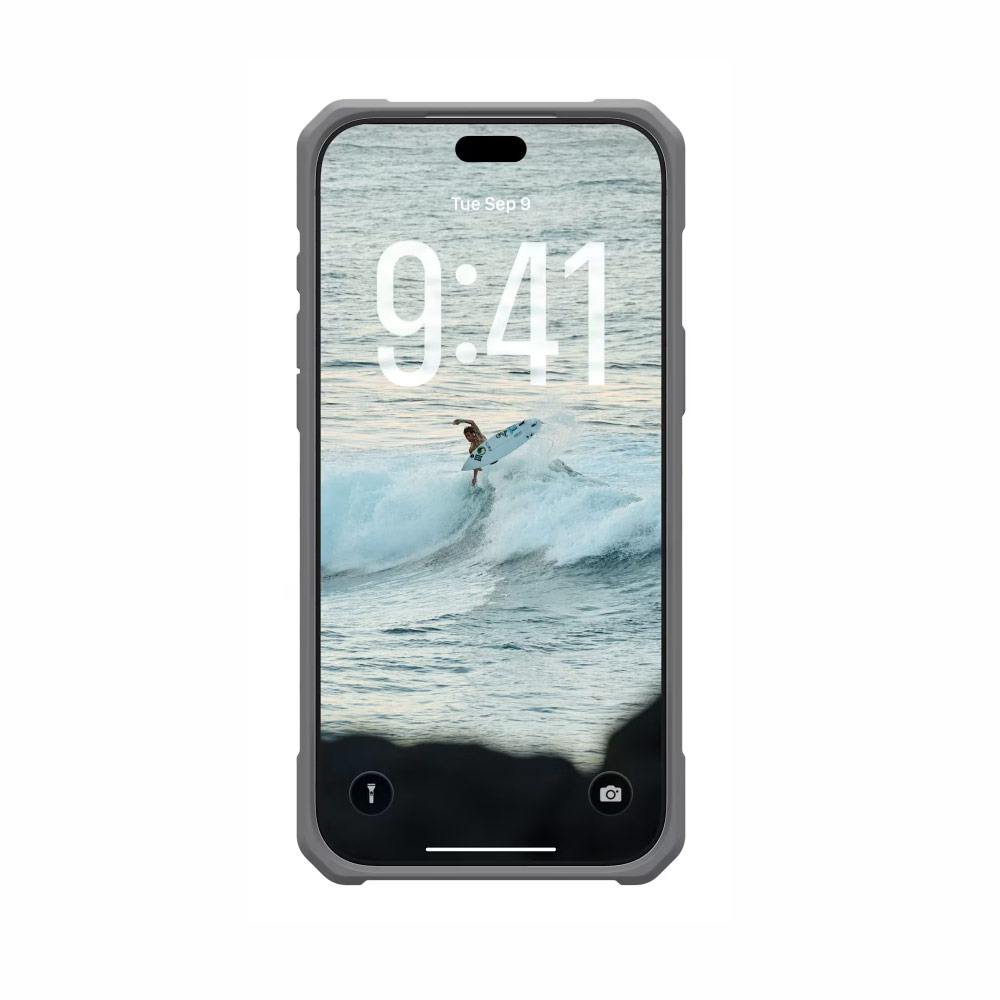 Picture of Apple iPhone 18 Pro Max Case | UAG Pathfinder Clear Magsafe Protection Case for iPhone 18 Pro Max  iPhone 17 Pro Max - Safety Orange Lanyard