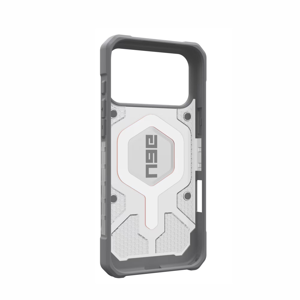 Picture of Apple iPhone 18 Pro Max Case | UAG Pathfinder Clear Magsafe Protection Case for iPhone 18 Pro Max  iPhone 17 Pro Max - Safety Orange Lanyard