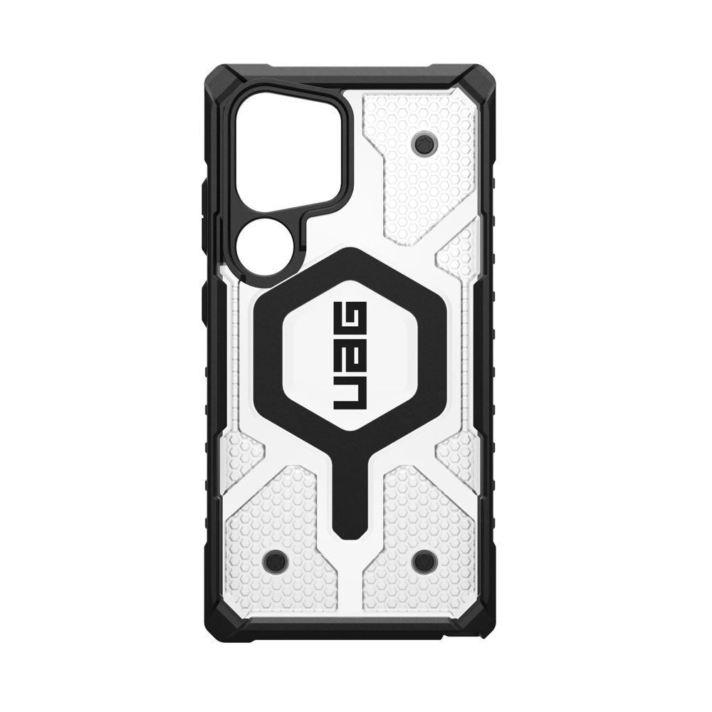 Picture of Samsung Galaxy S24 Ultra Case | UAG Pathfinder Clear Pro Series Drop Protection Magnetic Case Cover Casing for Samsung Galaxy S24 Ultra (Ice)