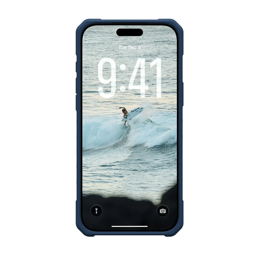 Picture of Apple iPhone 17 Pro Max 6.9 Case | UAG Pathfinder Magsafe Compatible Drop Proof Clear Case with Lanyard for iPhone 17 Pro Max 6.9 (Blue)