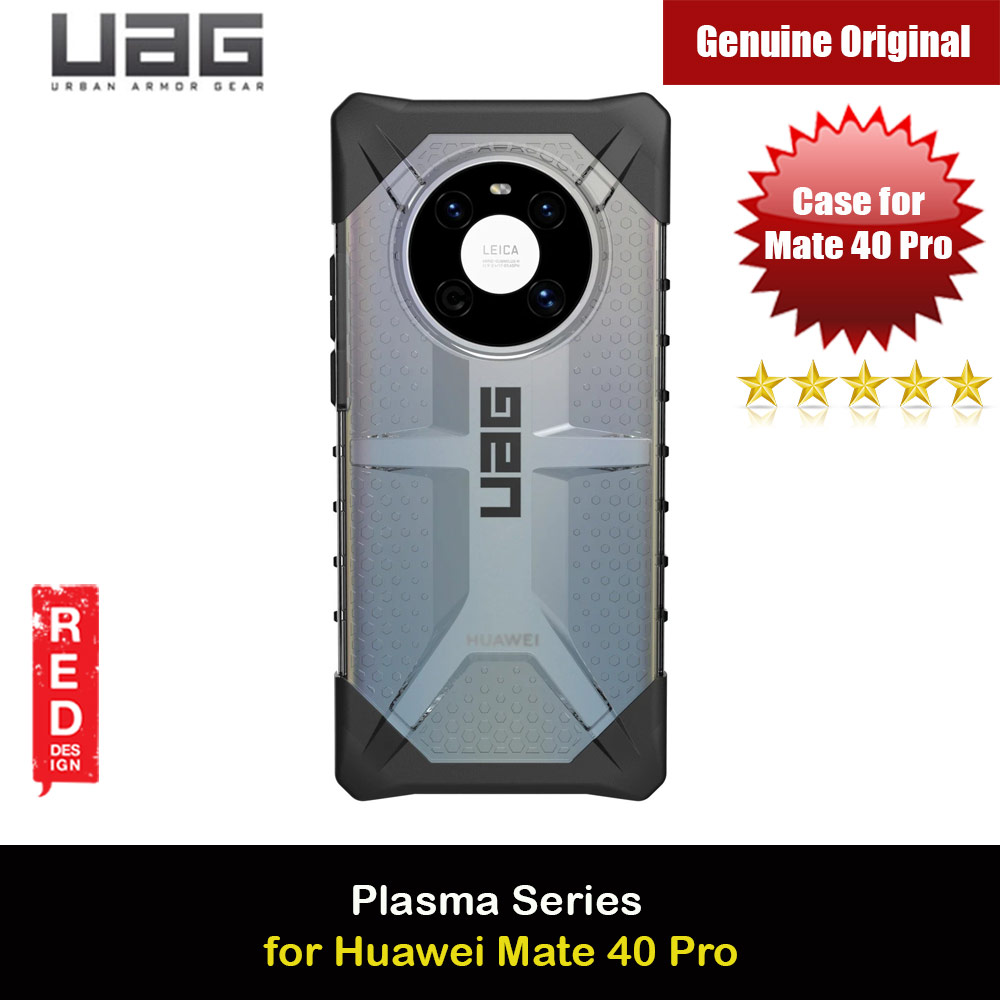 Picture of Huawei Mate 40 Pro Case | UAG Plasma Series Drop Protection Case Camera Lens Protection Case for Huawei Mate 40 Pro (Ash)