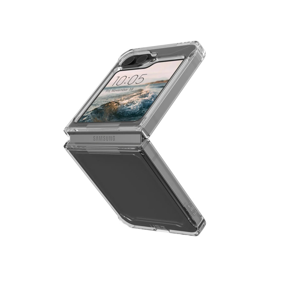 Picture of Samsung Galaxy Z Flip 6 Case | UAG Plyo Series Drop Protection Case for Samsung Galaxy Z Flip 6 (Ice)